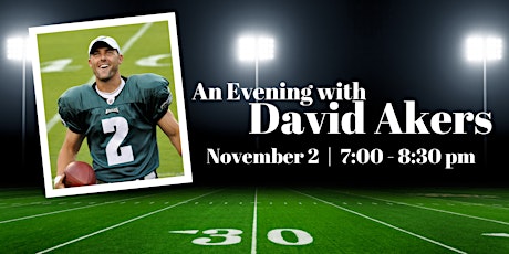 An Evening with Philadelphia Eagle David Akers