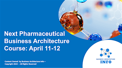 2-Day Course: Pharmaceutical Business Architecture Training