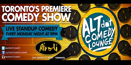 ALTdot Comedy Lounge - January 6 @ The Rivoli primary image