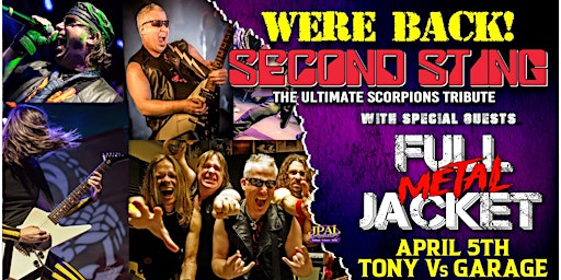 Hauptbild für Second Sting tribute to The Scorpions with Full Metal Jacket