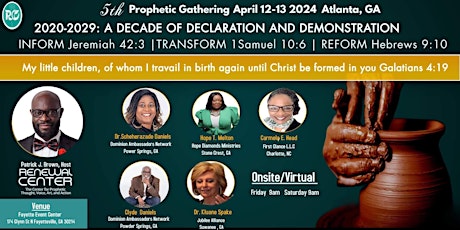 The 5th Prophetic Gathering: The Formation of Christ (On-Site & Online)