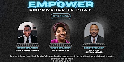 Immagine principale di Empower Conference 2024 - "Empowered to Pray" 