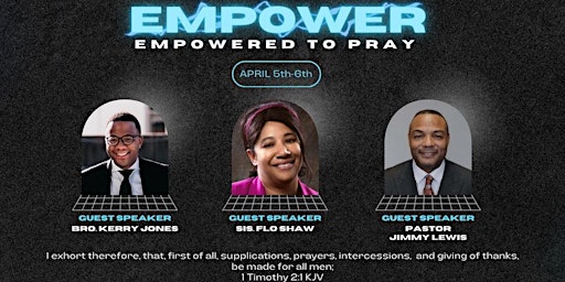 Image principale de Empower Conference 2024 - "Empowered to Pray"