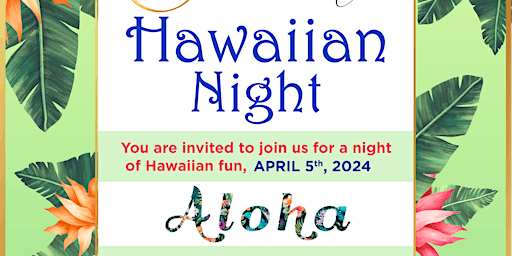 Hawaiian Night Dinner & Dance primary image