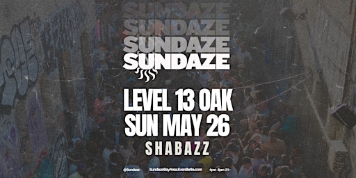 Primaire afbeelding van Sundaze Day Party Oakland: MDW 2024