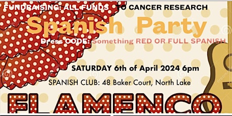 Spanish Party -Fundraiser cancer research