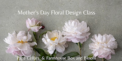 Primaire afbeelding van Mother's Day Floral Design Class