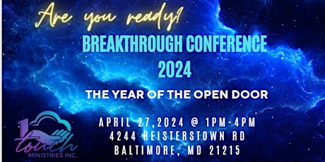 Breakthrough Conference 2024- The Year of the Open Door