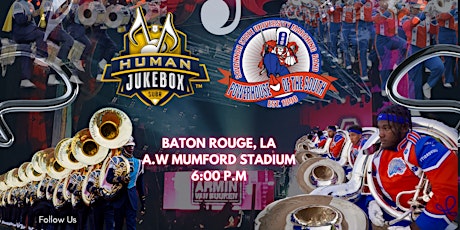 SSU in DA BAYOU, GAME DAY RT TRANSPORTATION TO BATON ROUGE, LA