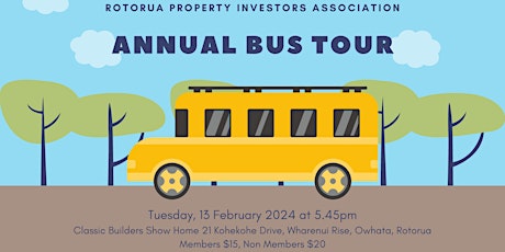 Rotorua PIA - 2024 Bus Tour primary image