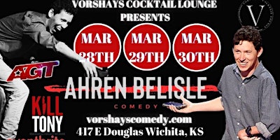 Ahren Belisle live at Vorshay's! primary image