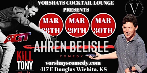 Ahren Belisle live at Vorshay's! primary image