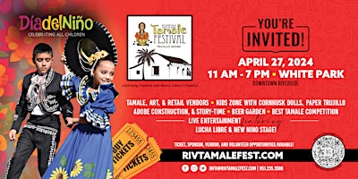 Hauptbild für 11th Annual Riverside Tamale Festival