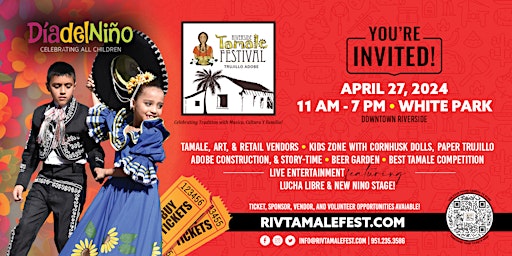 Primaire afbeelding van 11th Annual Riverside Tamale Festival