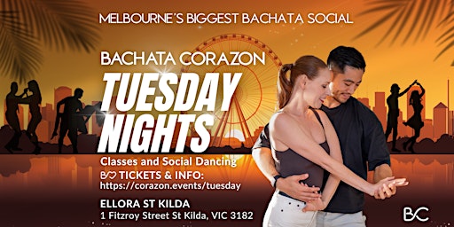 Primaire afbeelding van Bachata Corazon Tuesday Nights