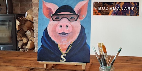 ‘Pimp-daddy Pig' Art-Class  &  Afternoon Tea @Sunnybank, Hatfield Doncaster