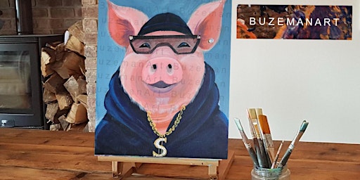 Hauptbild für ‘Pimp-daddy Pig' Art-Class  &  Afternoon Tea @Sunnybank, Hatfield Doncaster