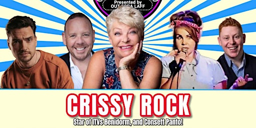 Imagem principal do evento Friday night with Crissy Rock! - Consett Comedy Festival 2024