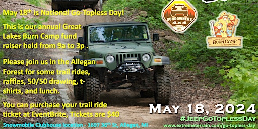 Primaire afbeelding van Jeep Go Topless Day 24