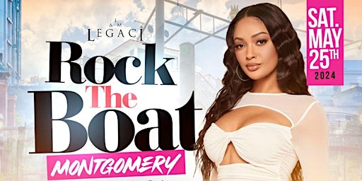 Imagem principal de ROCK THE BOAT MONTGOMERY ALL WHITE BOAT RIDE MEMORIAL DAY WEEKEND 2024