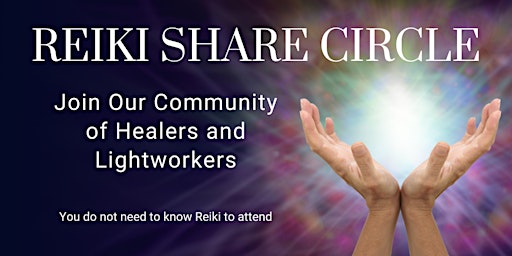 Imagem principal do evento Reiki Share Circle - No experience necessary