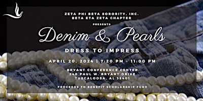 Immagine principale di Denim & Pearls Scholarship Mixer Sponsorship Packages 