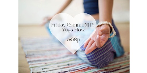 Hauptbild für Fridays CommUNITY Yoga Flow