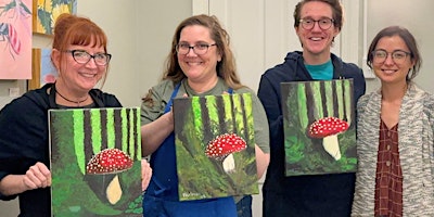 Hauptbild für Creative Painting Class: Mushroom (Ages 21+, BYOB)