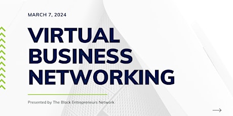 Virtual Business Networking - Entrepreneurs of Color