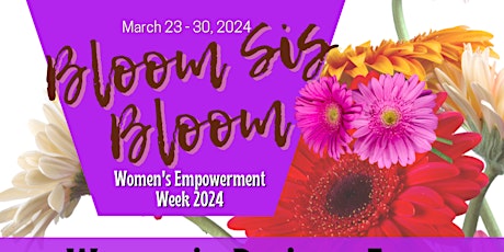 Women in Business Expo - Women's Empowerment Week 2024