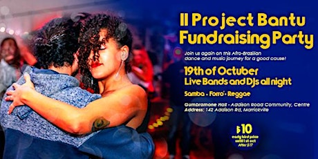 II Bantu Project Fundraising Party primary image