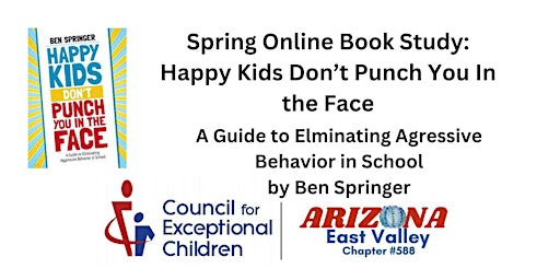Spring Book Study:  Happy Kids  Don't Punch You in the Face primary image
