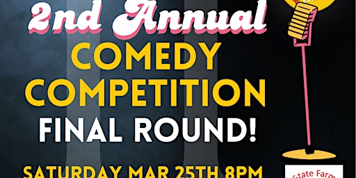 Imagen principal de 5/25 8pm  FINAL round of 2nd Annual Yellow & Co. Comedy Competition
