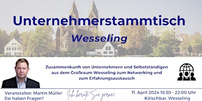 Imagem principal do evento Unternehmerstammtisch Wesseling