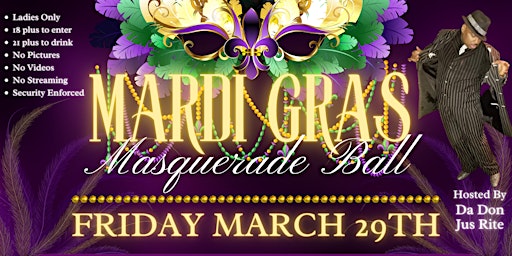 Imagem principal de Mardi Gras Masquerade Ball