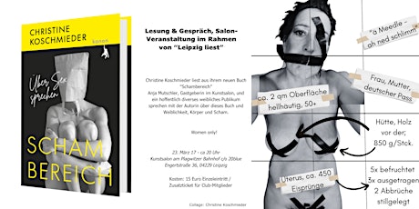 Hauptbild für Leipzig liest deluxe: Christine Koschmieder  liest aus "Schambereich"