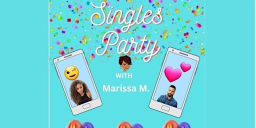 Imagem principal do evento Singles Party With Marissa M.