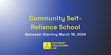 Community Self-Reliance School primary image