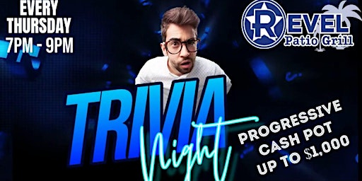 Primaire afbeelding van $1,000 Progressive Cash Pot Trivia Night With Shoji (Thursday)