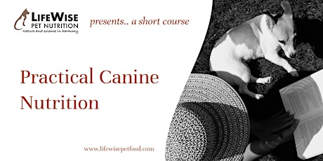 Practical Canine Nutrition (short course) primary image