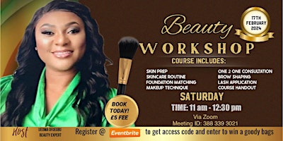 BEAUTY WORKSHOP primary image