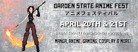 Garden State Anime Fest 2024 primary image