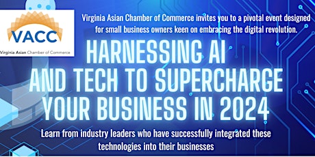 Image principale de Harnessing AI & Tech to Supercharge Your Business