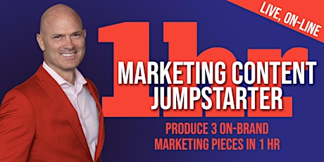 Marketing Content Jumpstarter- Mastering AI. June 5th at 12:00PM MST.