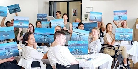 Immagine principale di Relaxing Painting Event ( $30 inc. A drink & All materials ) 