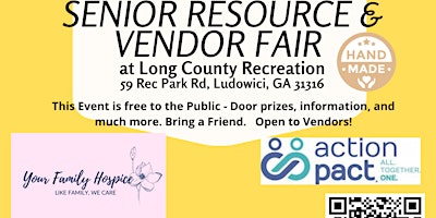 Primaire afbeelding van Senior Resource and Vendor Fair