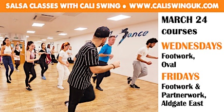 March Salsa Courses with Cali Swing primary image