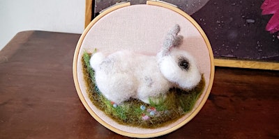 Beginner Needle felted bunny workshop (Age 16+) primary image