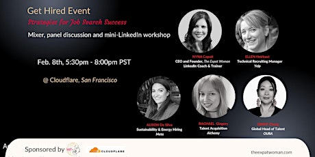 Get Hired - Strategies for Success: Mixer, Panel and Mini LinkedIn Workshop primary image