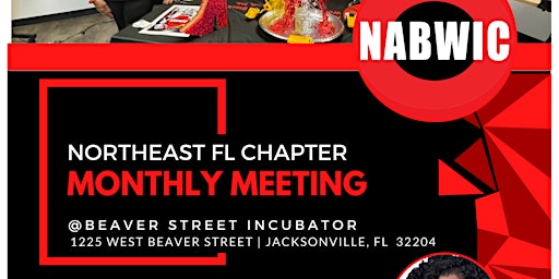 Primaire afbeelding van NABWIC NE FL (Jacksonville) Membership Meeting - April